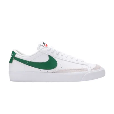 Pre-owned Nike Blazer Low '77 Gs 'white Pine Green' | Kid's Size 7