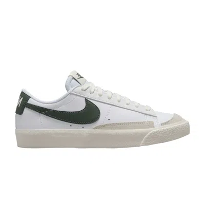 Pre-owned Nike Blazer Low '77 Gs 'white Vintage Green' | Kid's Size 4