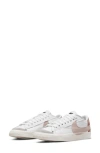 Nike Blazer Low 77 Jumbo "white/pink/oxford" Sneakers In White/ Pink Oxford/ Rose