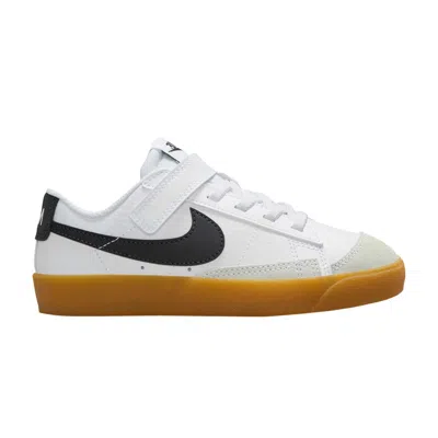 Pre-owned Nike Blazer Low '77 Ps 'white Anthracite Gum' | Kid's Size 3