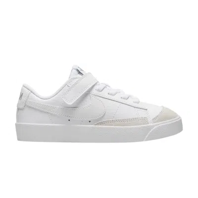 Pre-owned Nike Blazer Low '77 Ps 'white Flat Pewter' | Kid's Size 11