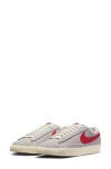 Nike Blazer Low '77 Sneaker In Summit White/red/sail