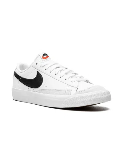 Nike Kids' Blazer Low 77 "sketch" Sneakers In 白色