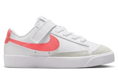 Pre-owned Nike Blazer Low '77 Sneakers In White/echo Pink/magic Ember