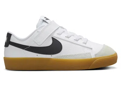 Pre-owned Nike Blazer Low '77 Sneakers In White/gum Light Brown/anthracite