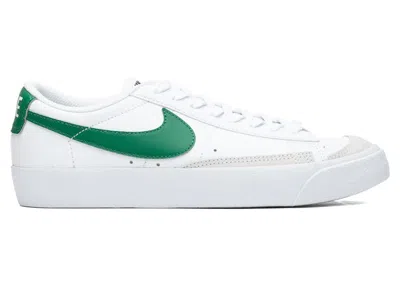 Pre-owned Nike Blazer Low 77 Sneakers In White/pine Green