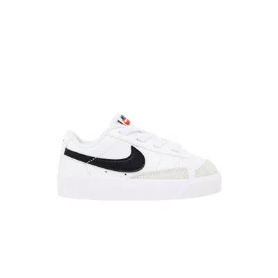 Pre-owned Nike Blazer Low '77 Td 'white Black' | Infant Size 10