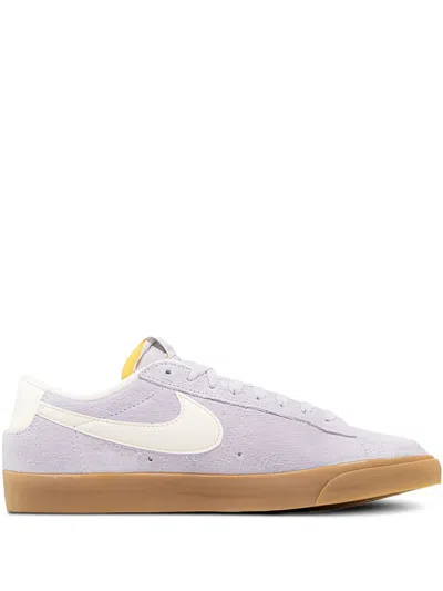 Nike Women's Blazer Low '77 Vintage Shoes In Grey/ivory/brown