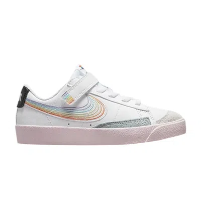 Pre-owned Nike Blazer Low '77 Vintage Ps 'be True' | White | Kid's Size 3