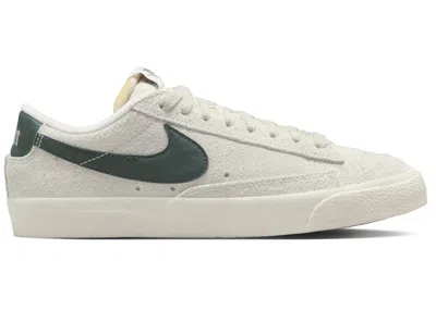 Pre-owned Nike Blazer Low '77 Vintage Vintage Green (women's) Sneakers In Phantom/pale Ivory/team Orange In Multi