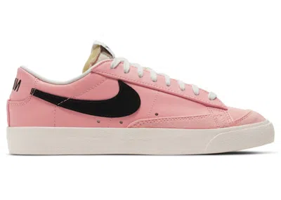 Pre-owned Nike Blazer Low 77 (women's) Sneakers In Light Atomic Pink/solar Flare/black