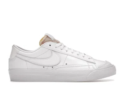 Pre-owned Nike Blazer Low 77 (women's) Sneakers In White