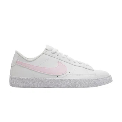 Pre-owned Nike Blazer Low Gs 'white Pink Foam' | Kid's Size 5