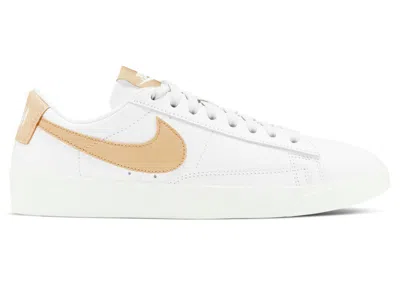 Pre-owned Nike Blazer Low Le (women's) Sneakers In White/canvas