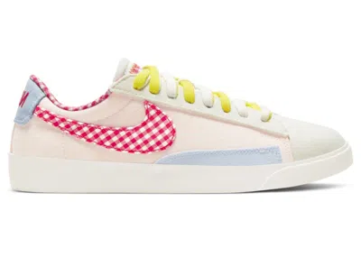 Pre-owned Nike Blazer Low Lx Picnic (women's) Sneakers In Orange Pearl/football Grey In Multi