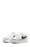 Nike Blazer Low Platform Dj0292-101 Women White Sail Black Sneaker Shoes Nr6502 In White/ Black/ Sail/ Orange