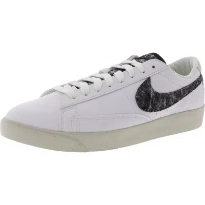 Nike Blazer Low Se Womens Lace-up Manmade Casual And Fashion Sneakers In Multi