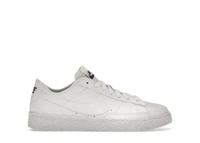 Pre-owned Nike Blazer Low Sneakers In White/black