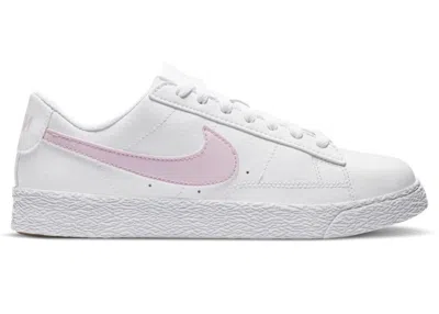 Pre-owned Nike Blazer Low Sneakers In White/pink Foam