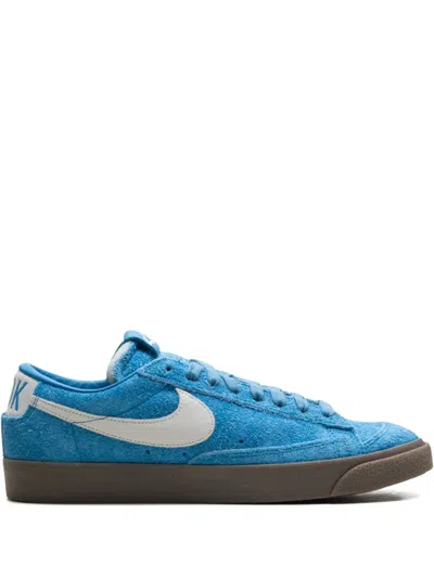 Nike Blazer Low "surf Blue/sail Gum/dark Brown" Sneakers