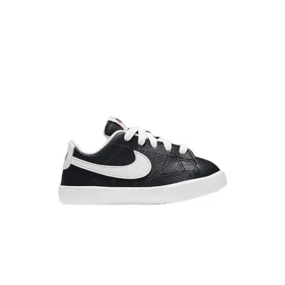 Pre-owned Nike Blazer Low Td 'off Noir' | Black | Infant Size 4