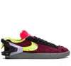 Nike Acronym Blazer Felt-trimmed Suede And Tpu Sneakers