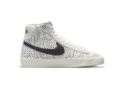 Pre-owned Nike Blazer Mid 77 Alter And Reveal Sneakers In White/game Royal/sail
