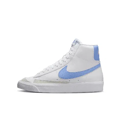 Nike Babies' Blazer Mid '77 Big Kids' Shoes In White