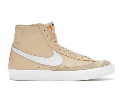 Pre-owned Nike Blazer Mid 77 Butter (women's) Sneakers In Canvas/white