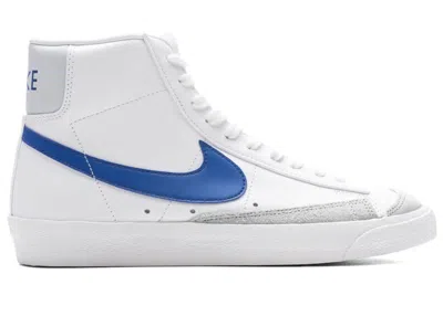 Pre-owned Nike Blazer Mid 77 Game Royal (women's) Sneakers In White/sail/black