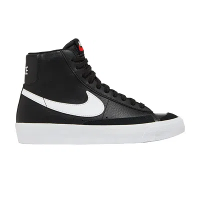 Pre-owned Nike Blazer Mid '77 Gs 'black White' | Kid's Size 3.5