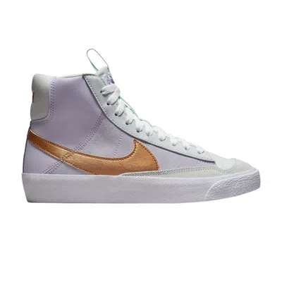 Pre-owned Nike Blazer Mid '77 Gs 'dance - Barely Grape Metallic Copper' | Purple | Kid's Size 4