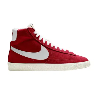 Pre-owned Nike Blazer Mid '77 Gs 'gym Red' | Kid's Size 7