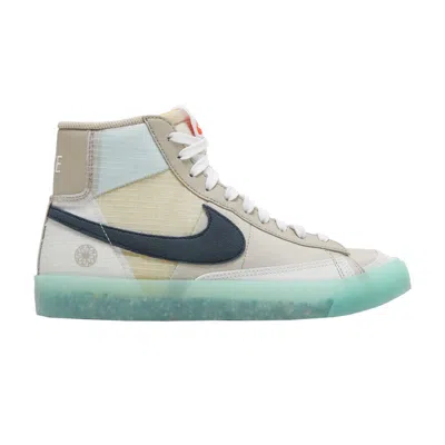 Pre-owned Nike Blazer Mid '77 Gs 'move To Zero - Cream' | Kid's Size 6.5