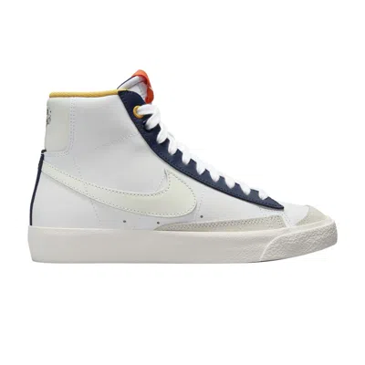 Pre-owned Nike Blazer Mid '77 Gs 'uv Reactive' | White | Kid's Size 5