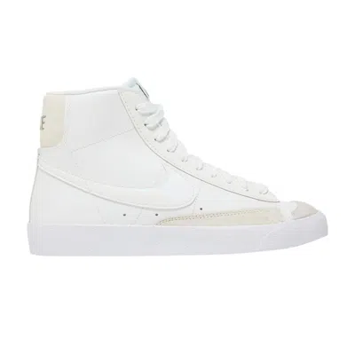 Pre-owned Nike Blazer Mid '77 Gs 'white Light Orewood Brown' | Kid's Size 7