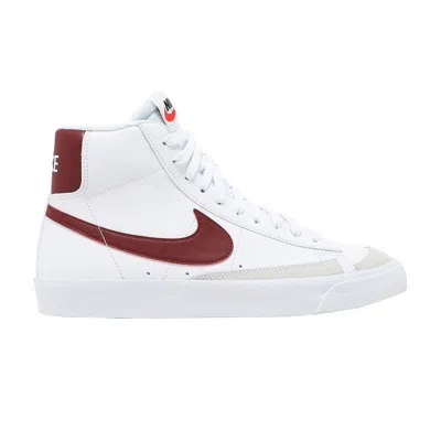 Pre-owned Nike Blazer Mid '77 Gs 'white Team Red' | Kid's Size 5
