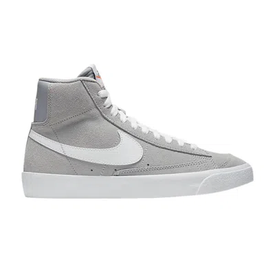 Pre-owned Nike Blazer Mid '77 Gs 'wolf Grey' | Kid's Size 5.5
