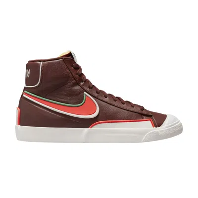Pre-owned Nike Blazer Mid '77 Infinite 'bronze Eclipse Crimson' In Brown
