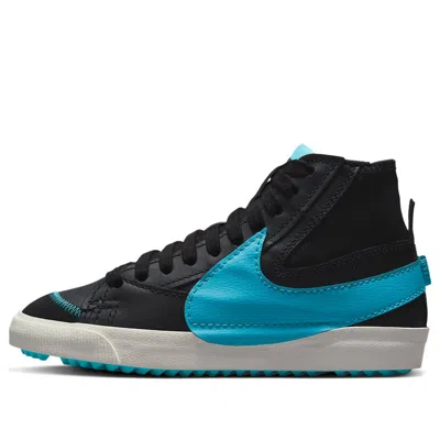 NIKE NIKE BLAZER MID '77 JUMBO 'BLACK BALTIC BLUE'