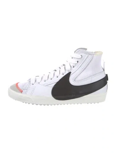 Pre-owned Nike Blazer Mid '77 Jumbo Sneakers In White