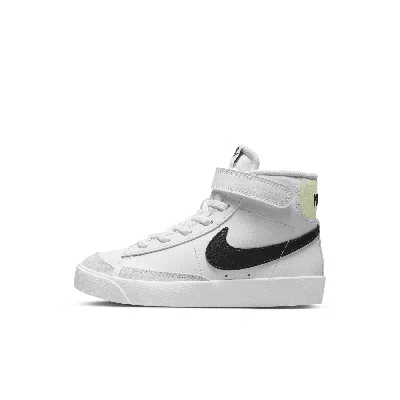 Nike Blazer Mid '77 Little Kids' Shoes In White