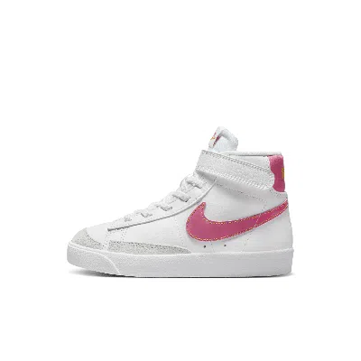 Nike Blazer Mid '77 Little Kids' Shoes In White