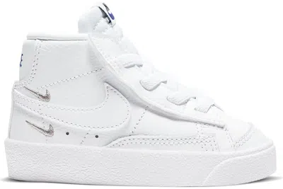 Pre-owned Nike Blazer Mid 77 Lx Sneakers In White/hyper Royal/black