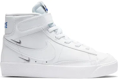 Pre-owned Nike Blazer Mid 77 Lx Sneakers In White/hyper Royal/black