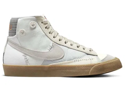 Pre-owned Nike Blazer Mid 77 Lx Voodoo (women's) Sneakers In White/sail/gum
