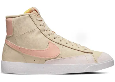 Pre-owned Nike Blazer Mid 77 Next Nature (women's) Sneakers In Sanddrift/arctic Orange