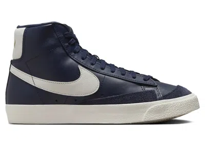 Pre-owned Nike Blazer Mid '77 Olympic (2024) (women's) Sneakers In Obsidian/sail/metallic Gold