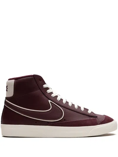 Nike Blazer Mid '77 Prm Sneakers In Red