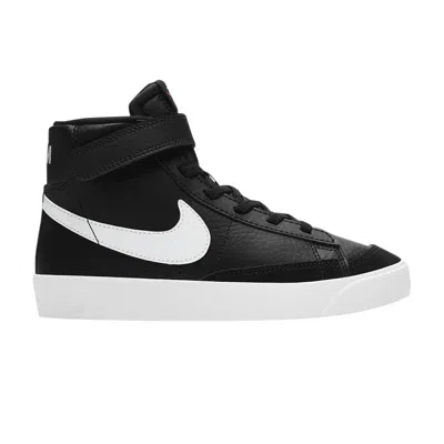 Pre-owned Nike Blazer Mid '77 Ps 'black White' | Kid's Size 2